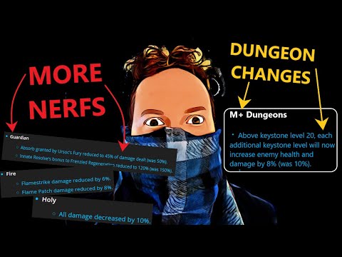 GOD COMP NERFS.... AGAIN!? | HIGH M+ KEYS EASIER NOW?