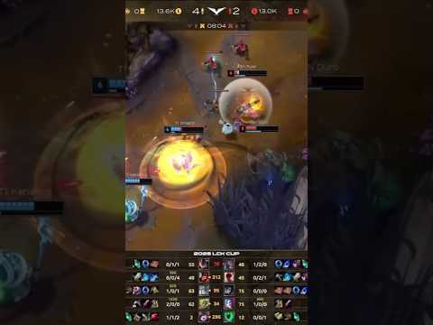 LCK T1 Smash Keria 2 v 2 GEN Ruler Duro Insane Bot War 2025 #leagueoflegends