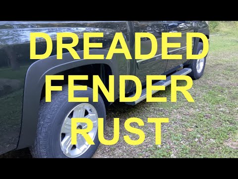 DREADED FENDER RUST SOLVED on our 2013 Chevrolet Silverado Crew Cab - with FENDER FLARES