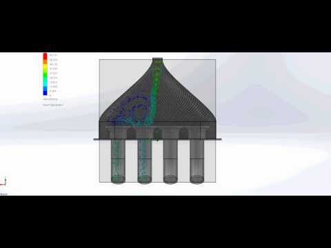 FSAE Intake Flow Animation Attempt 2