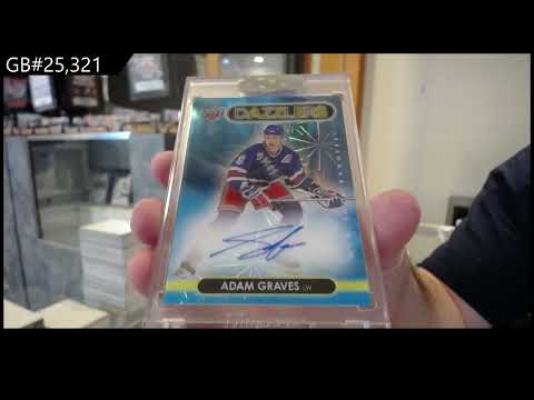 GB #25,321 - 20-21 UD Clear Cut & 24-25 UD Clear Cut Hockey 4 Box Break
