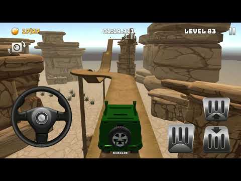 Mountain Climb 4x4 - New Green Armored Car Unlocked - Levels 81 to 84 Completed Android Gameplay