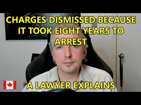 Charges Dismissed Because It Took Eight Years To Arrest - A Lawyer Explains