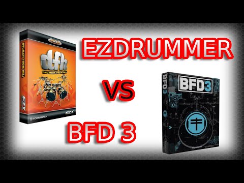 EZ DRUMMER vs BFD 3 (Comparing)