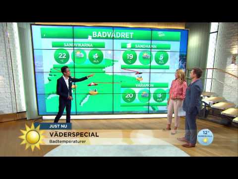 Väderspecial: "Man får kanske chilla lite hemma"  - Nyhetsmorgon (TV4)