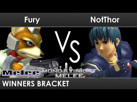 MNM 296 - Fury (Fox) VS NotThor (Marth) - Winners Bracket - SSBM