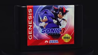 CRAZY - Sonic the Movie 3 Official Retro Sega Game Cardridge!