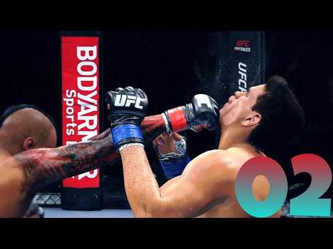 UFC 4 Career Mode Walkthrough Part 2 - No Commentary