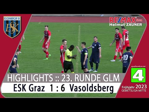 🔵 23. Runde Gebietsliga Mitte ⚽️ ESK Graz 🆚 Vasoldsberg⚽️ vom 21.5.2023