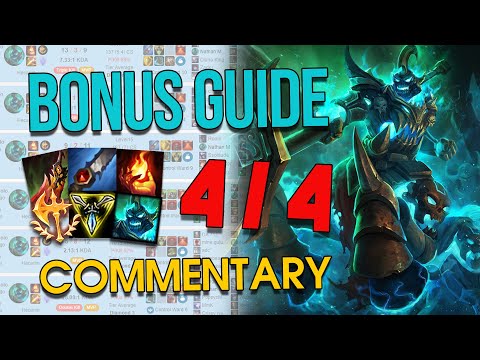The Rank 1 KR Challenger Hecarim Jungle - HOW TO - Season 10 Guide BONUS Commentary (4 of 4)