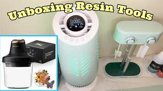 BIG UNBOXING 😍  PurAir Epoxy Resin Air Purifier, Airless Pro Bubble Removal Machine, Resin Mixer