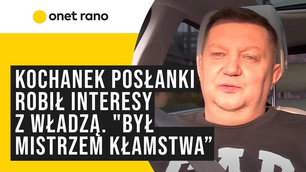 Kochanek posłanki robił interesy z poprzednią władzą. "To pokazuje, jak łatwy był dostęp do elit"