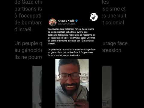 ???????? Des enfants de Gaza chantent Bella Ciao, hymne de résistance italienne ✊