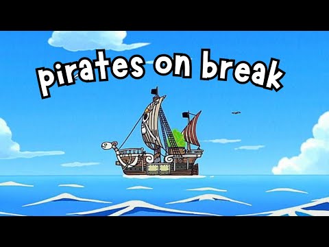 strawhats chilling on merry (super wholesome)