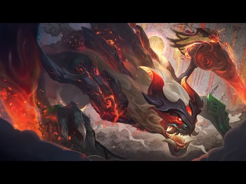 Shan Hai Scrolls Cho'gath Skin League of Legends