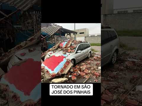 TORNADO em São José dos Pinhais #paraná