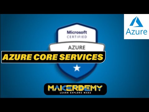 Voice-over for course Azure Core Services by Makerdemy