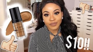 LA Girl Pro Coverage Foundation Review + FULL Tutorial!