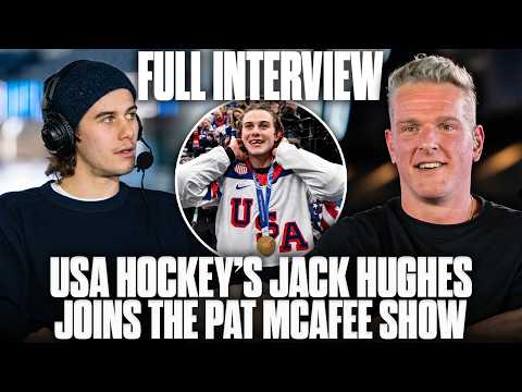 Olympic Gold Medalist, USA Hockey Hero Jack Hughes Joins The Pat McAfee Show Live