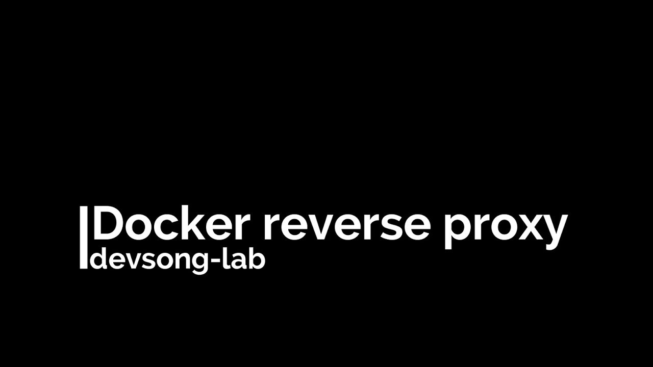 [Tutorial] Docker nginx  reverse proxy with ghost (Sample, Container, Image)