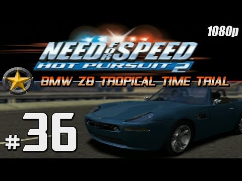 NFS Hot Pursuit 2 [1080p][PS2] - Part #36 - BMW Z8 Tropical Time Trial