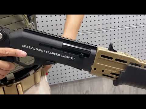 Toy Gun Review - SPAS 12 SOFT BULLETS TOY GUN