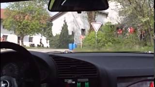 preview picture of video 'Osterrallye Tiefenbach 2014/WP4 Ortmann/Rosenmüller BMW M3 EVO'