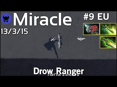 Miracle [Liquid] plays Drow Ranger!!! Dota 2 7.21