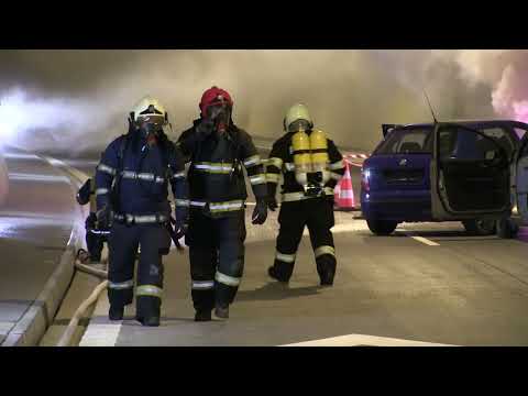 Tunel Ovčiarsko - taktické cvičenie