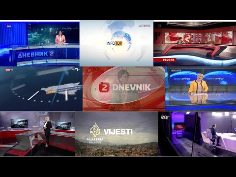 Bosnia News Intros Compilation 2018/ Bosanske Ĺ pice za Dnevnik KOMPILCIJA 2018
