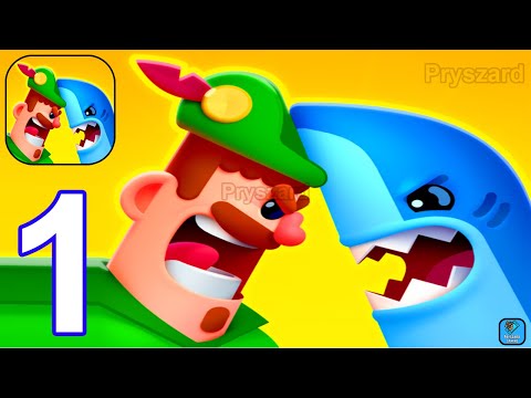 Ultimate Bowmasters - Gameplay Walkthrough Part 1 Shark The Sea Princess (Android, iOS) - YouTube