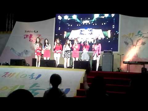 120524 제10회 광주 예술제 - 달샤벳