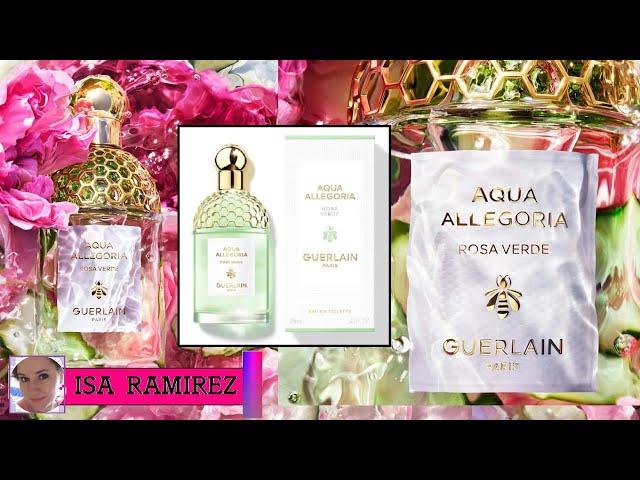 Vídeo relacionado con Fragancia de la marca Guerlain, femenina, Allegoria Rosa Ross F eau de parfum 75 mililitros