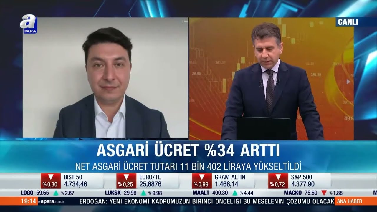 Asgari Ücret %34 Arttı! 11 Bin 402 TL Oldu