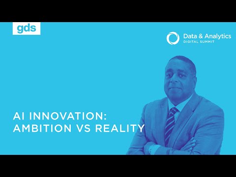 AI Innovation: Ambition vs Reality - Melvin Greer, Chief Data Scientist Americas, Intel