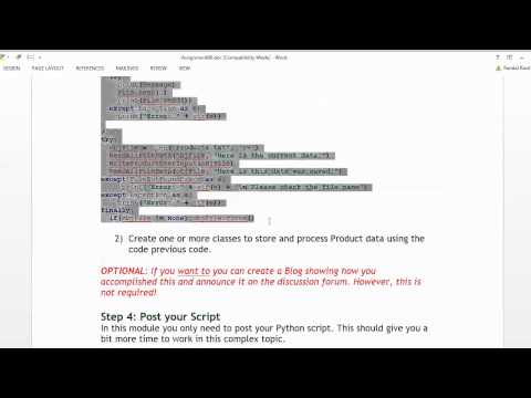 Python Module 08 19 Assignment 8 Starter