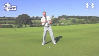 Golf Awkward Lie Up hill