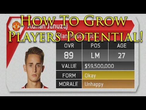 FIFA 15 Career Mode Tutorial - How To Grow Players Potential!