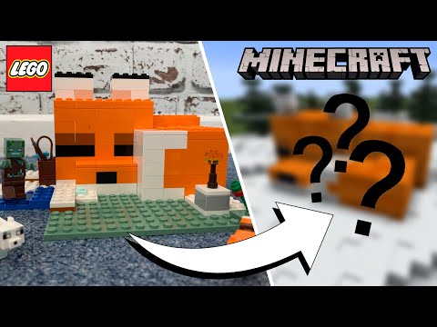 Can you use Lego instructions to build in Minecraft?