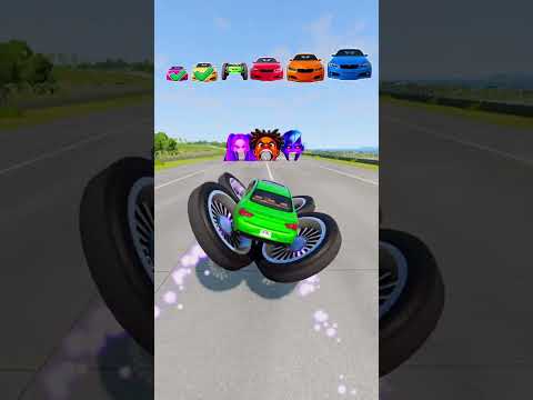 Big & Small Cars vs Mira X Ishow Speed X Baby Sajja #beamng #kpop