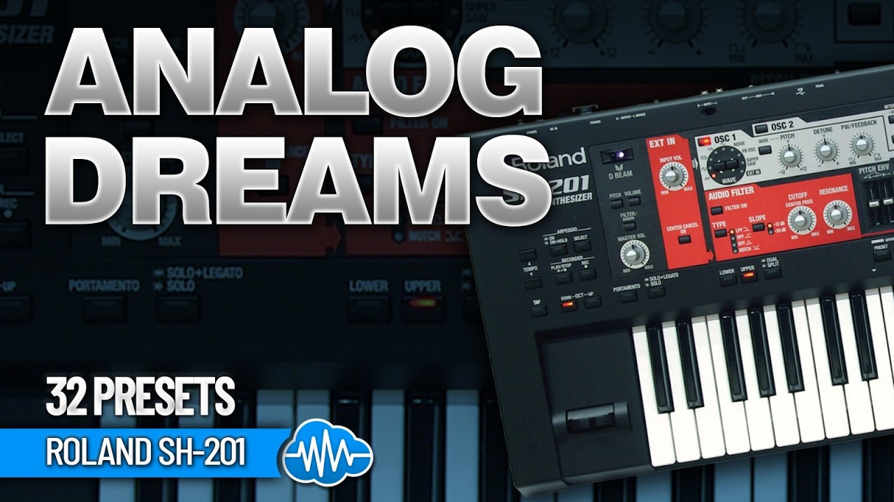 LFO001 - Analog Dreams - SH-201 ( 32 presets ) - Video Preview 1