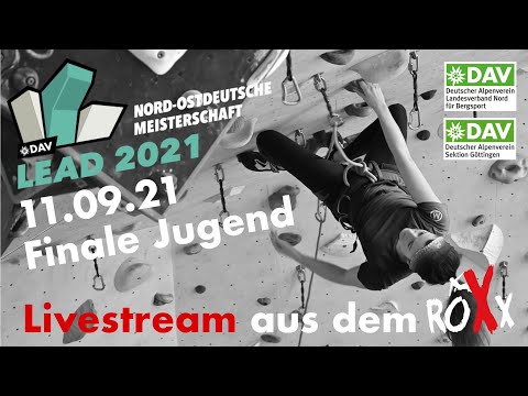 Nord-Ostdeutsche Meisterschaft Leadklettern 2021 - Finale Jugend C & B