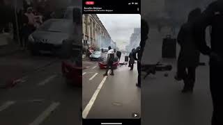 Riots have broken out in Brussels | Belgium vs Morocco Highlights | World Cup