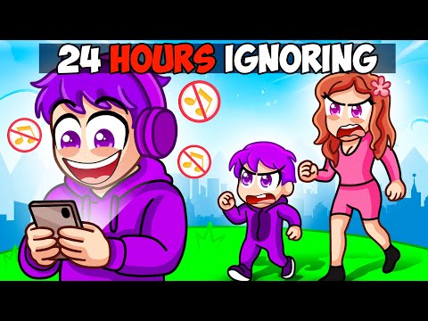 Ignoring MY FRIENDS For 24 Hours On GTA 5…