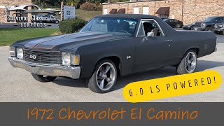 Video Thumbnail for 1972 Chevrolet El Camino