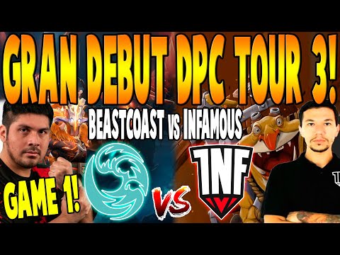 BEASTCOAST vs INFAMOUS [GAME 1] BO3 - GRAN DEBUT "K1, DARKMAGO" - DPC SA TOUR 3 2023 DOTA 2