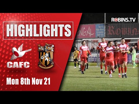 Highlights - Carshalton Athletic VS Folkestone Invicta - 08/11/21