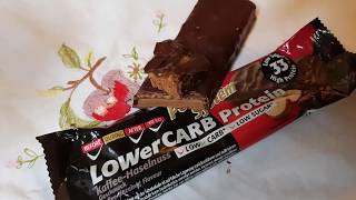 Foodtest: Power System Lower Carb Proteinriegel