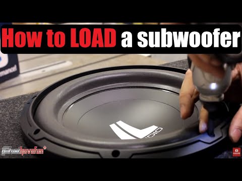 Sub Woofer Install / Loading an Enclosure (Atrend | Bassworx) | AnthonyJ350