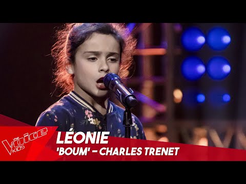 Charles Trenet - 'Boum' ● Léonie | Blind Auditions | The Voice Kids Belgique